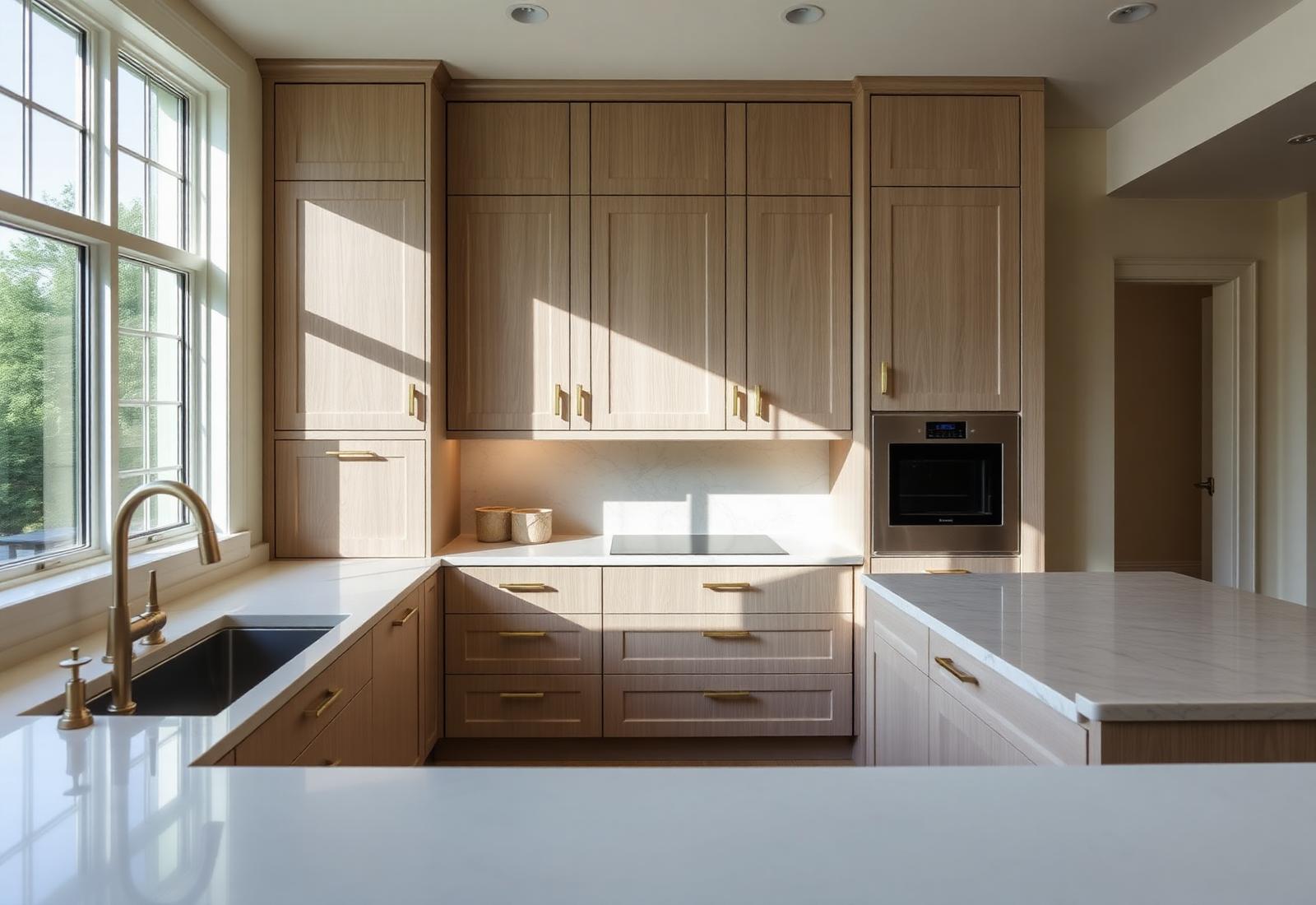 Custom cabinetry in a Washington DC home